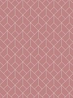 Impression de motifs géométriques - Rose