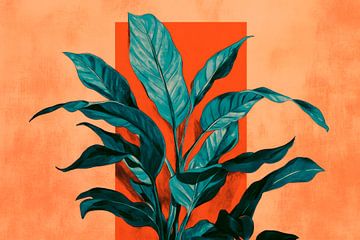 Tropische Pflanze von Poster Art Shop