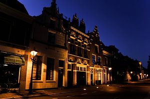 Avond in Alkmaar van Arthur Mul