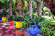 Colorful Plant Pots Marrakech 9 by Dorothy Berry-Lound thumbnail