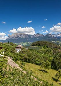 Landschaft am Ritten bei Klobenstein, Südtirol