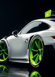 GT3: Neongrün von John Dan