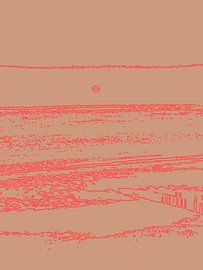 Sunset in Zoutelande by Buro JEB ~ Studio NotARTificial