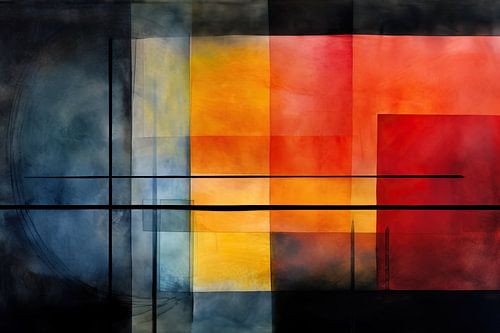 Transparant schilderij 8191