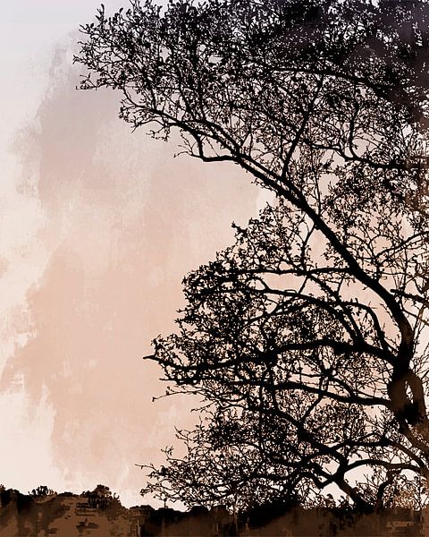 Nordic Autumn Forest by Mad Dog Art