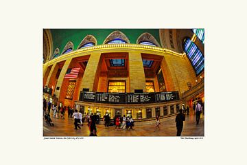 Grand Central Terminal New York City van strange IT