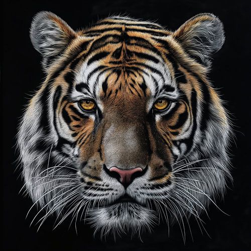 Portrait d'un tigre