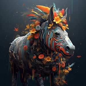 Colourful Pony von YArt
