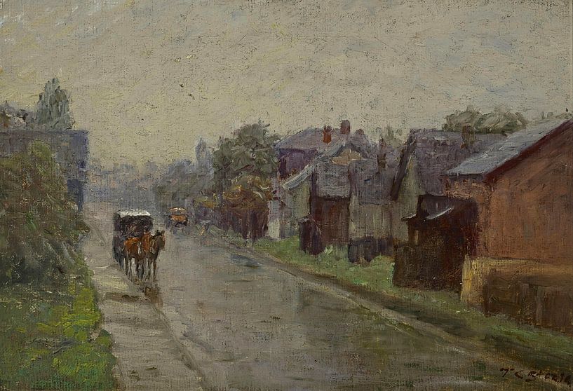 Indiana Road, Theodore Clement Steele by Masterful Masters