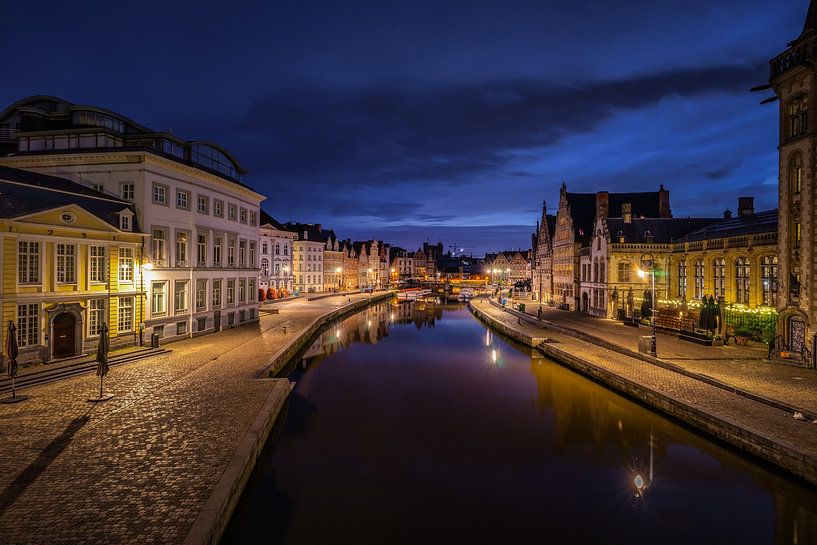 Gand au lever du soleil par Dennis Donders