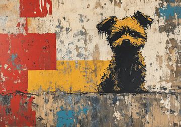 Hond Kunst van Blikvanger Schilderijen
