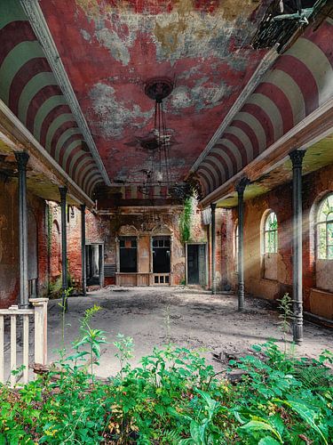 Lost place - ballroom - abandoned place - dance hall by Carina Buchspies