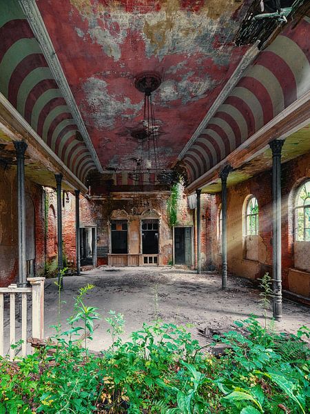 Lost place - ballroom - abandoned place - dance hall by Carina Buchspies