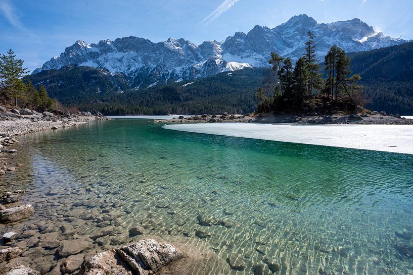 Eibsee im Winter von Einhorn Fotografie