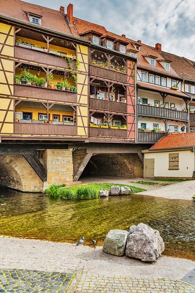 Koopmansbrug Erfurt van Gunter Kirsch