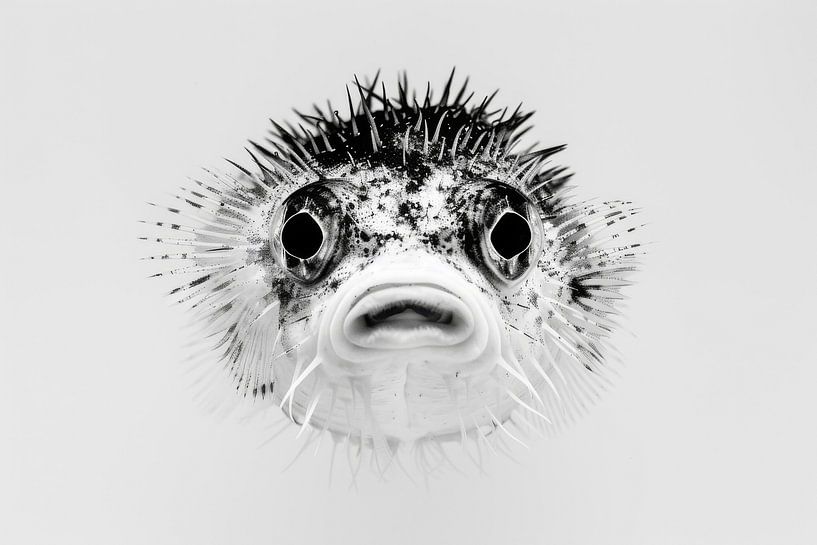 Kugelfisch von Poster Art Shop