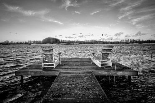  Uitzicht over het meer.