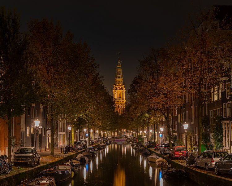 Ein ruhiger Herbstabend in Amsterdam von Remco Piet