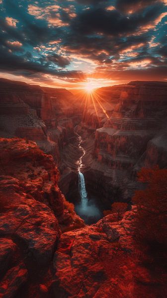 Prachtig uitzicht op de natuur, uitzicht van bovenaf van fernlichtsicht