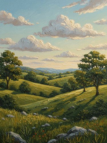 Groene horizonten: De dans van het licht