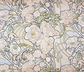 Whispering Floral Tangle by Vickie Cramer