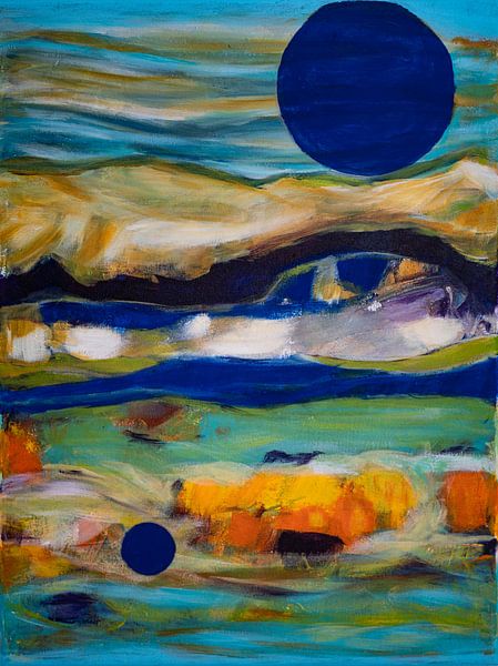 Der Blaue Punkt 4 von Henk Steins