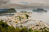 Panoramic view of Alesund, Norway. by Sean Vos thumbnail