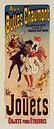 Vintage Poster for Magasin Aux Buttes Chaumont. Jules Cheret, (1836-1932) van Liszt Collection thumbnail