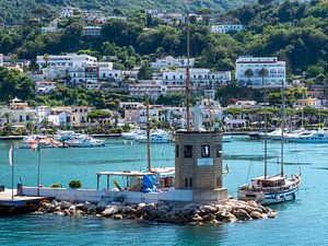 Boats in the harbour of Ischia, Island by Animaflora PicsStock