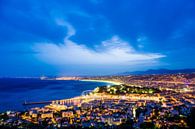 Ciel d'orage au-dessus de Nice sur la Côte d'Azur par Werner Dieterich Aperçu