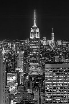 New Yorker Skyline - Blick vom Top of the Rock 2016 (4)