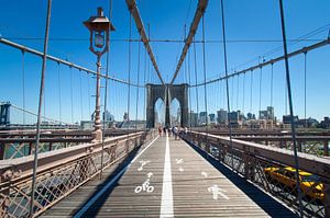 Brooklyn Bridge, New York von Laura Vink