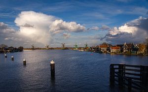 Nederlandse windmolens van de Zaanse Schans van Mart Houtman