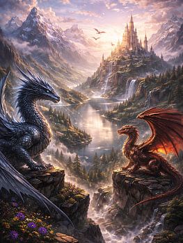 Les dragons des royaumes jumeaux
