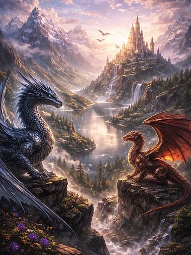Les dragons des royaumes jumeaux