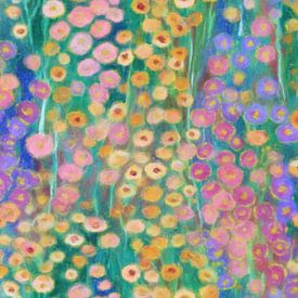 Tapis à fleurs pastel sur Whale & Sons