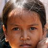 Klein meisje in Cambodja van Gert-Jan Siesling