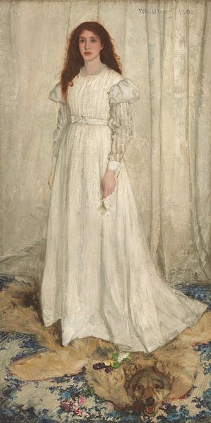 Symphony in White, No. 1: The White Girl, James McNeill Whistler van Meesterlijcke Meesters