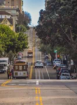 San Francisco cable car van Esref Uzel