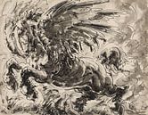 Pegasus, Alfred Ost, 1931 van Atelier Liesjes thumbnail