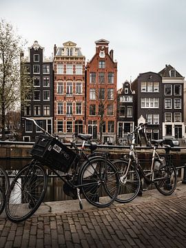 Houses on Herengracht, Amsterdam by Lorena Cirstea