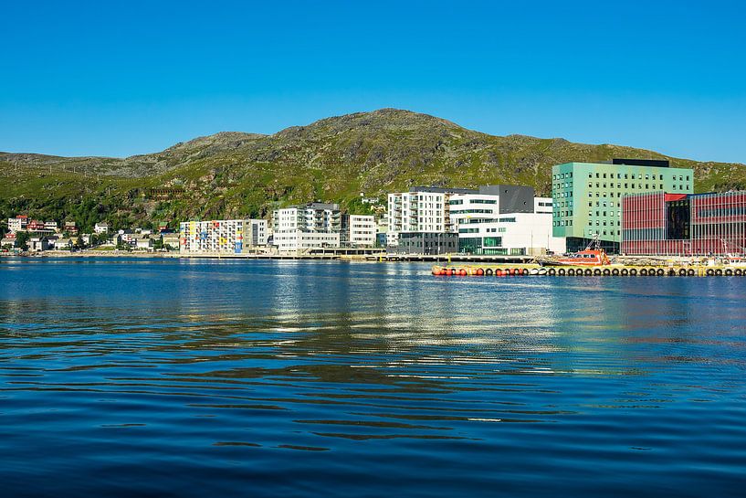 Blick auf Hammerfest in Norwegen von Rico Ködder