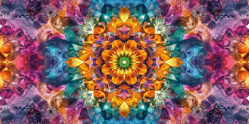 kaleidoscope print by Egon Zitter