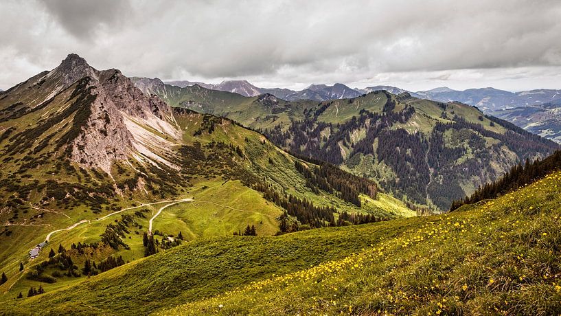 Alps @ Tannheimer Tal in Austria by Rob Boon