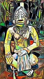 Maya figure motive 2 by zam art