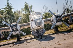 Verlassenes Flugzeug
