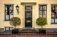 Statig herenhuis aan de Herengracht in Muiden