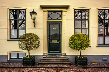 Herrschaftliches Herrenhaus an der Herengracht in Muiden