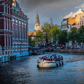 Autumnal splendour on Amsterdam's canals by Yama Anwari