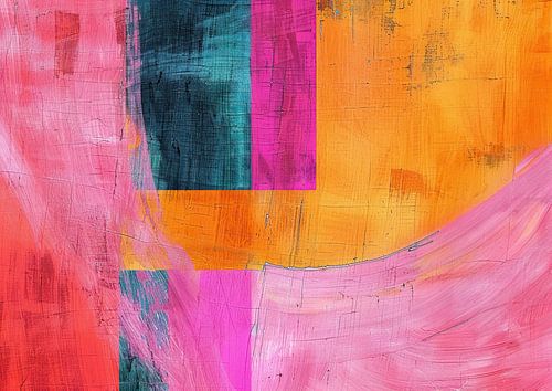 Peinture abstraite naturelle